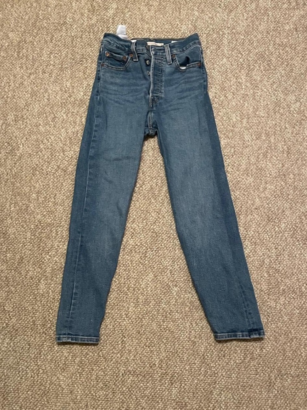 Men's Slim Straight Blue Jeans
